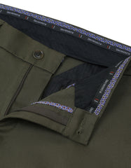 Chocolate Smart Fit Cotton Trouser FTC2432C-30