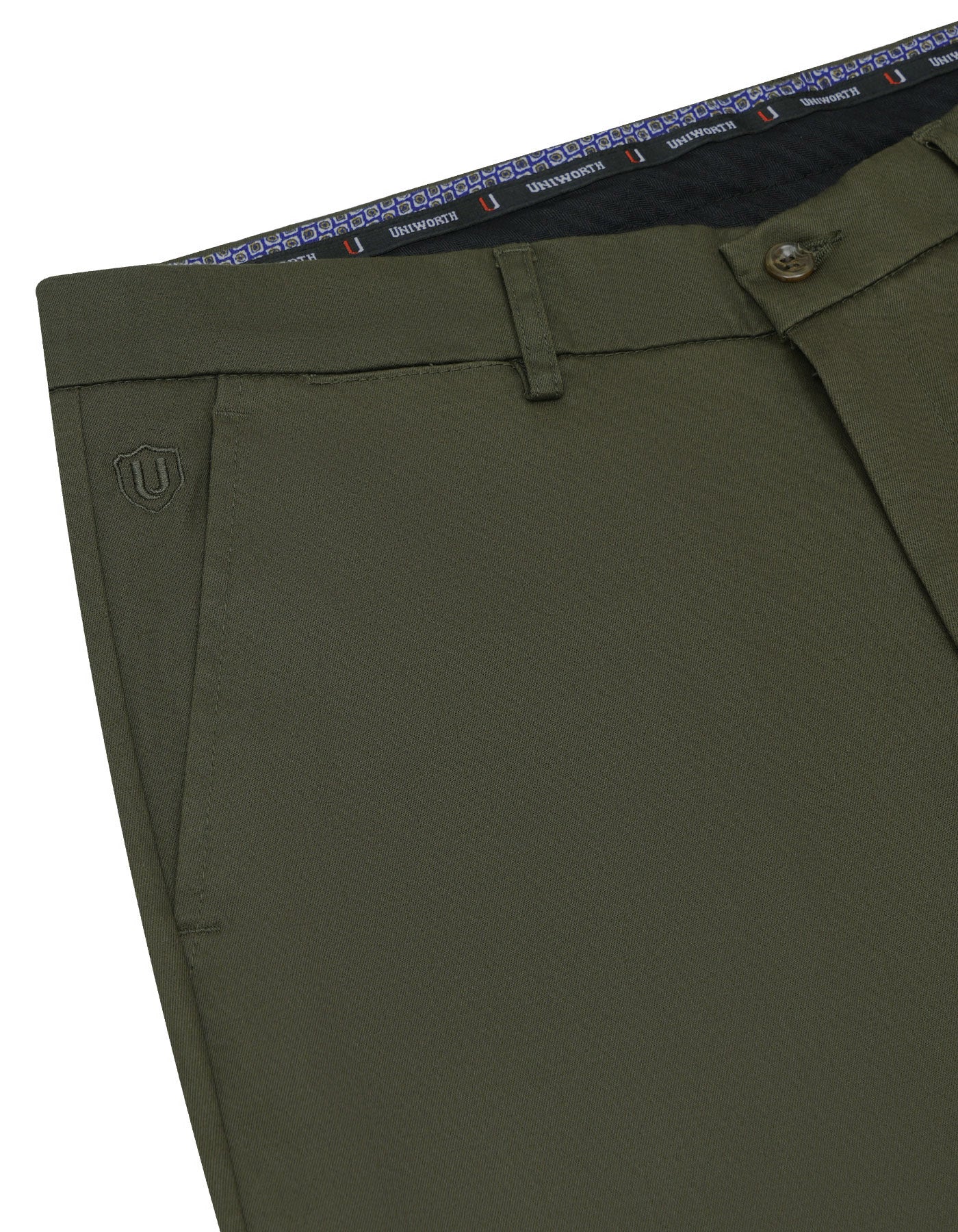Chocolate Smart Fit Cotton Trouser FTC2432S-32