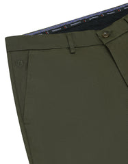 Chocolate Smart Fit Cotton Trouser FTC2432S-32