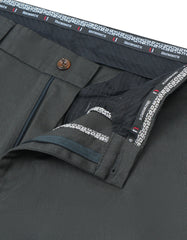 D Grey Smart Fit Cotton Trouser FTC2433C-30