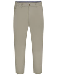 Khaki Classic Fit Cotton Trouser FTC2437C-28
