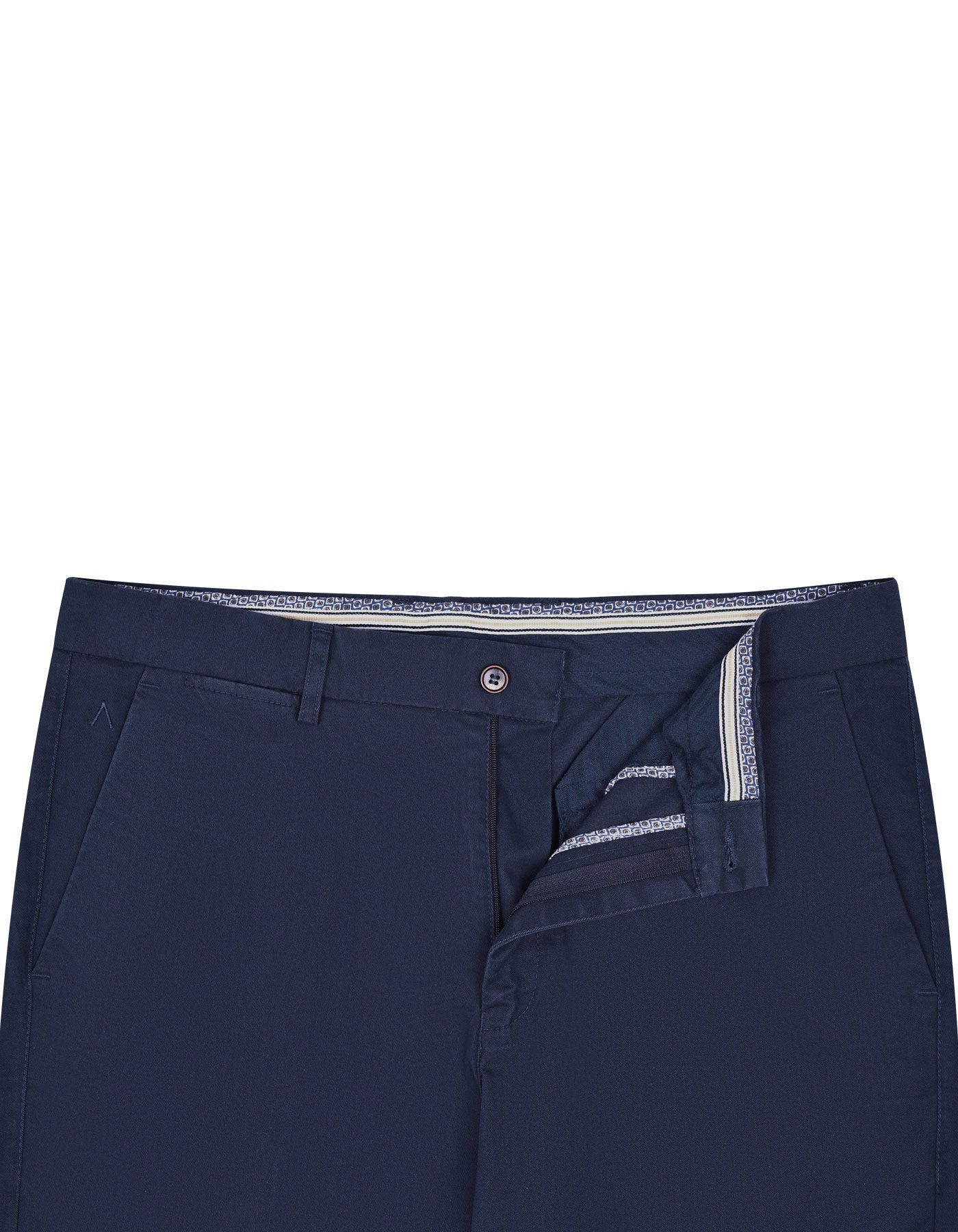 Navy Classic Fit Cotton Trouser FTC2438C-30