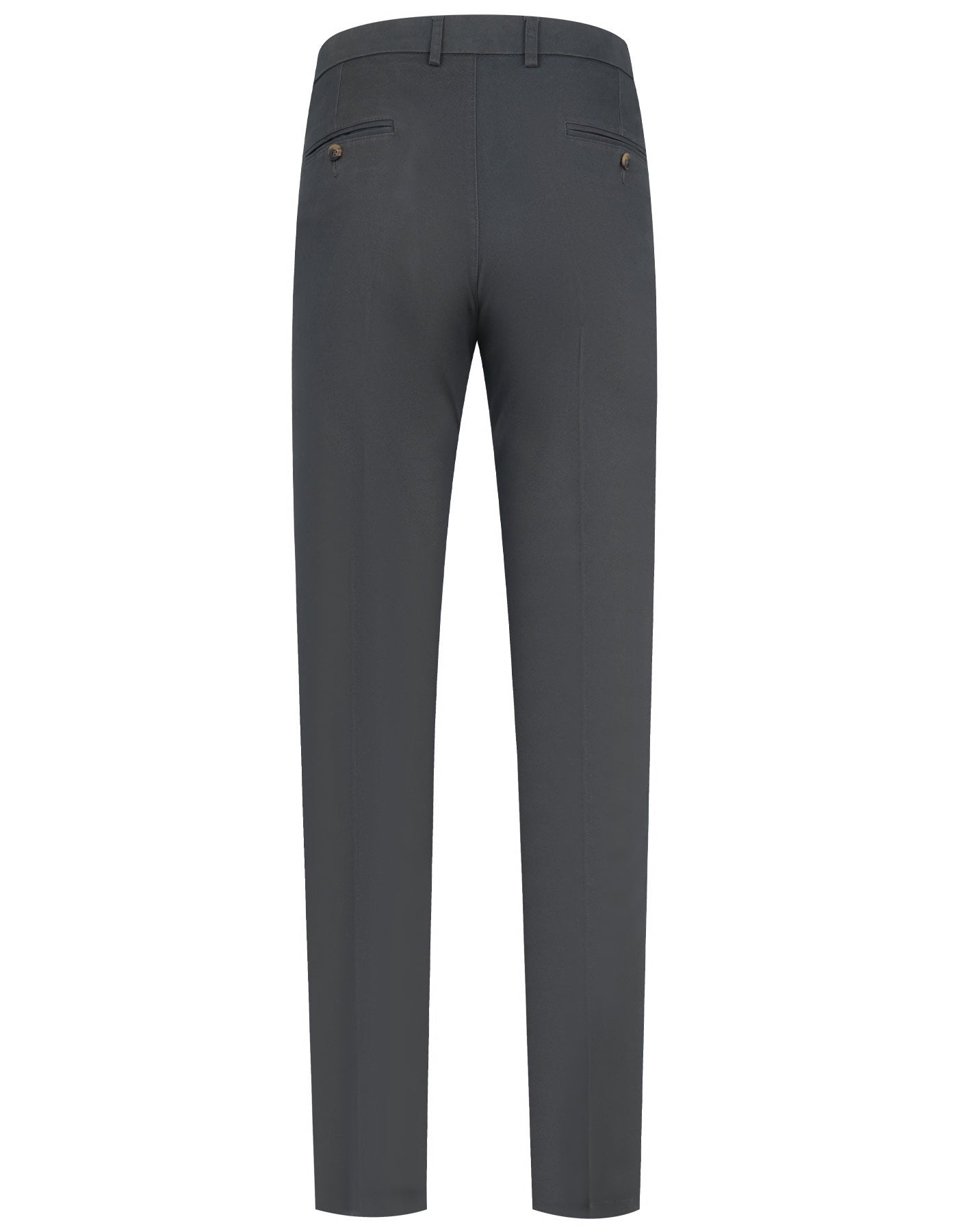 Grey Classic Fit Cotton Trouser FTC2446C-36
