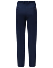 Navy Smart Fit Cotton Trouser FTC2448S-36