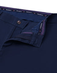 Navy Smart Fit Cotton Trouser FTC2448S-30