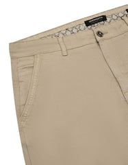 Khaki Classic Fit Cotton Trouser FTC2454C-32