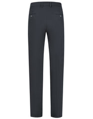 Black Classic Fit Cotton Trouser FTC2457C-36