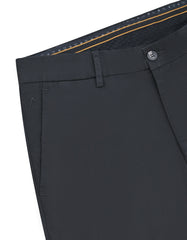 Black Classic Fit Cotton Trouser FTC2457C-32