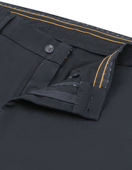 Black Classic Fit Cotton Trouser FTC2457C-30