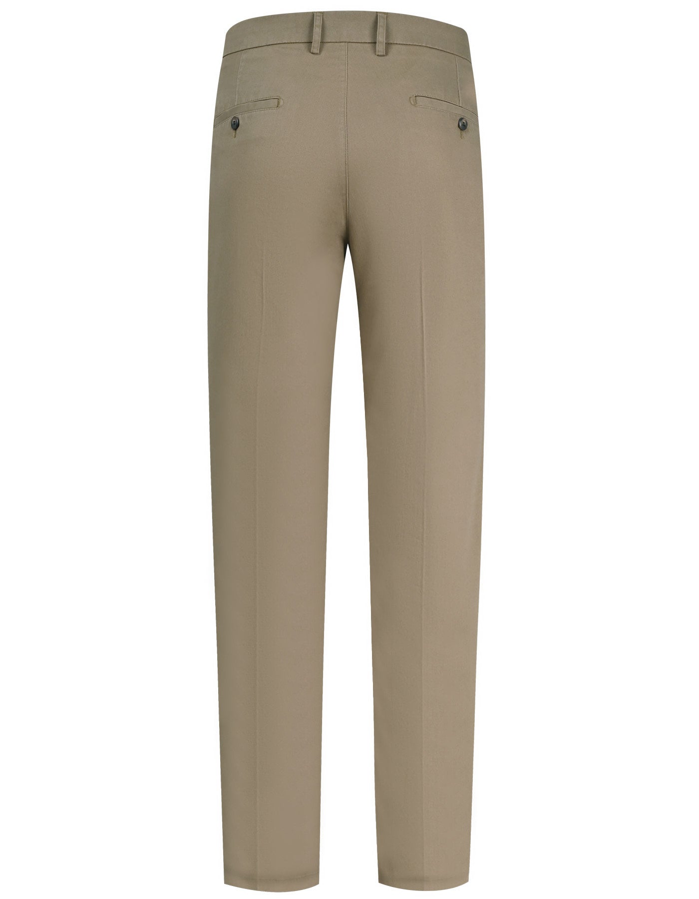 D Khaki Smart Fit Cotton Trouser FTC2459S-36