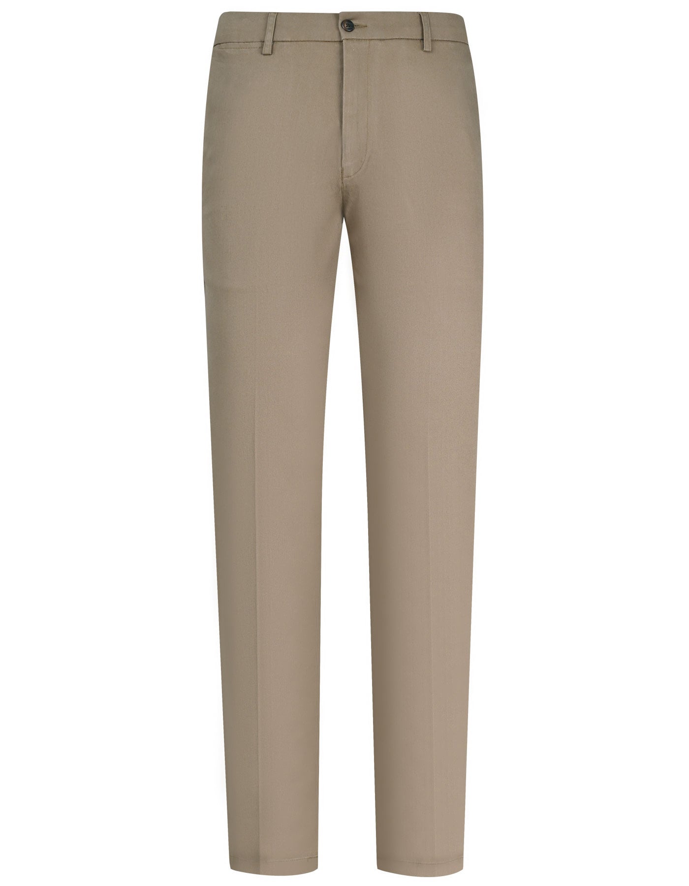D Khaki Smart Fit Cotton Trouser FTC2459S-28