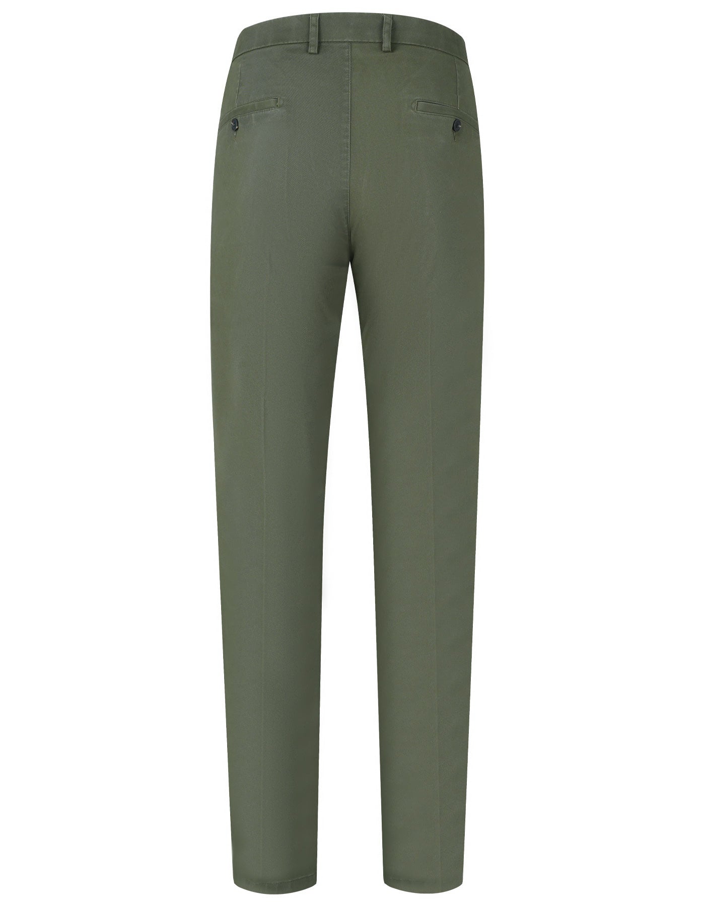 D Olive Classic Fit Cotton Trouser FTC2461C-36