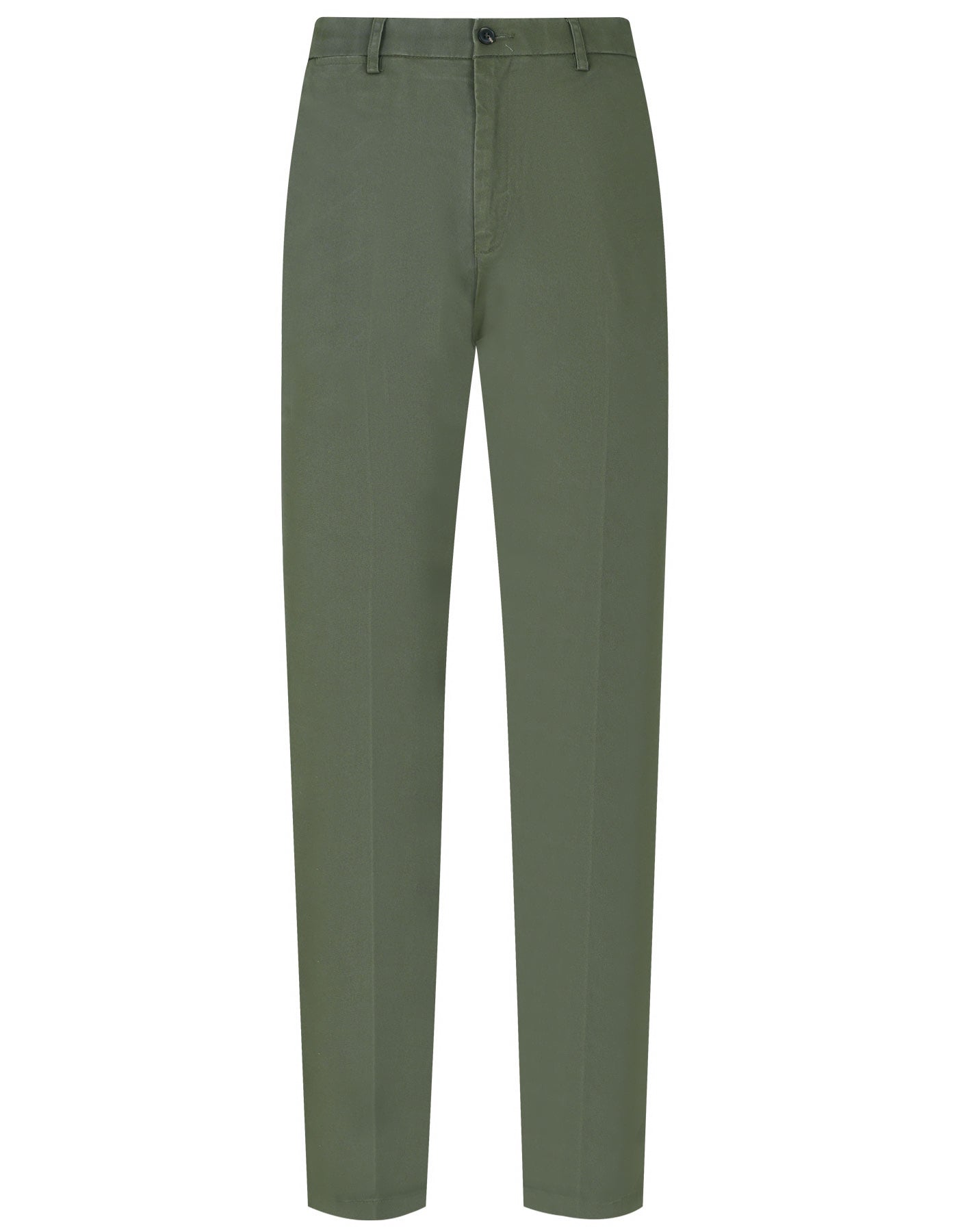 D Olive Classic Fit Cotton Trouser FTC2461C-28