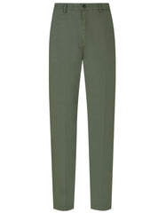D Olive Classic Fit Cotton Trouser FTC2461C-28