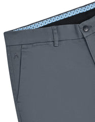 Grey Smart Fit Cotton Trouser FTC2504S-32