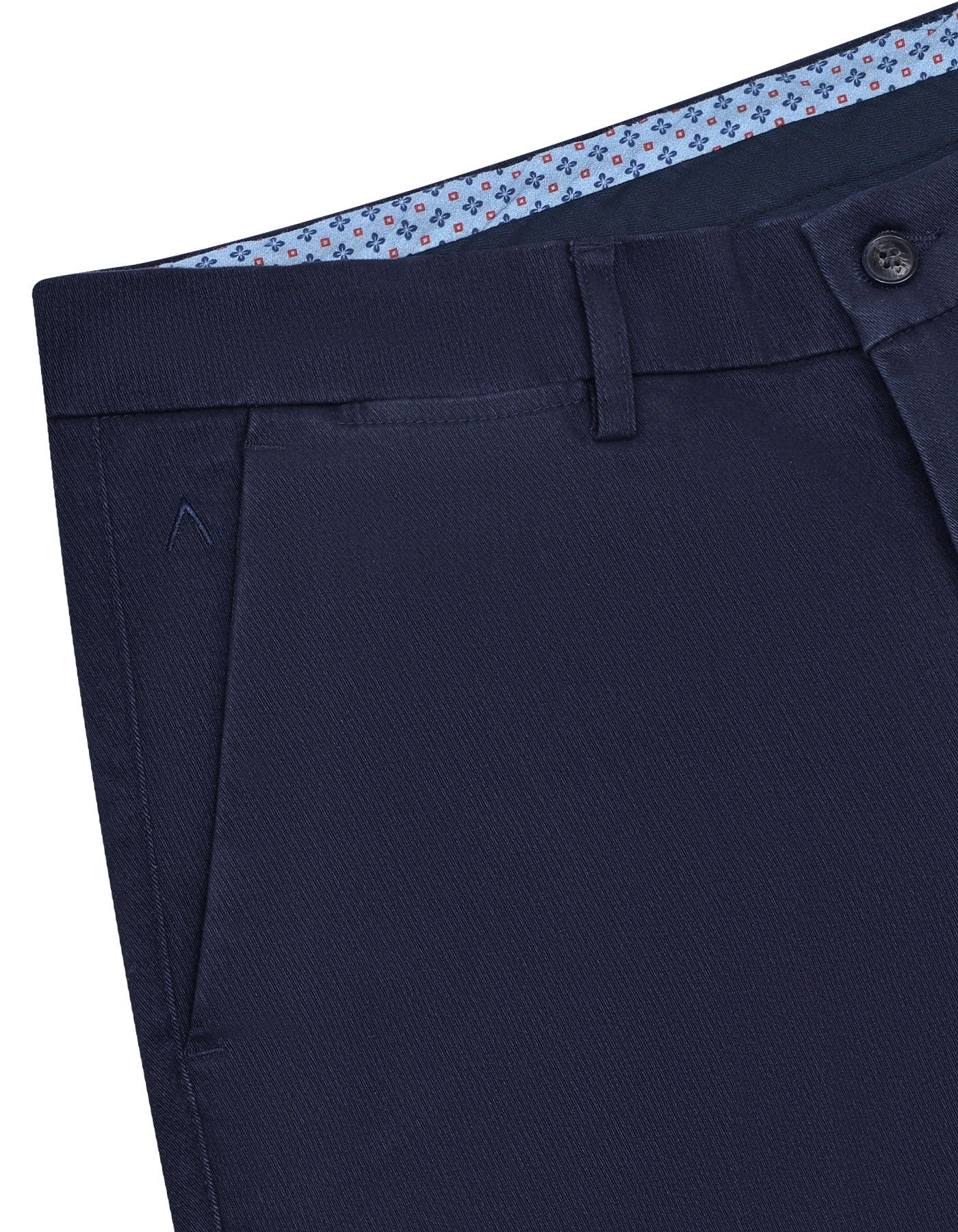 Navy Smart Fit Cotton Trouser FTC2505S-32