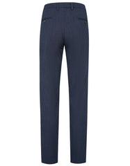 Navy Classic Fit Cotton Trouser FTC2507C-36