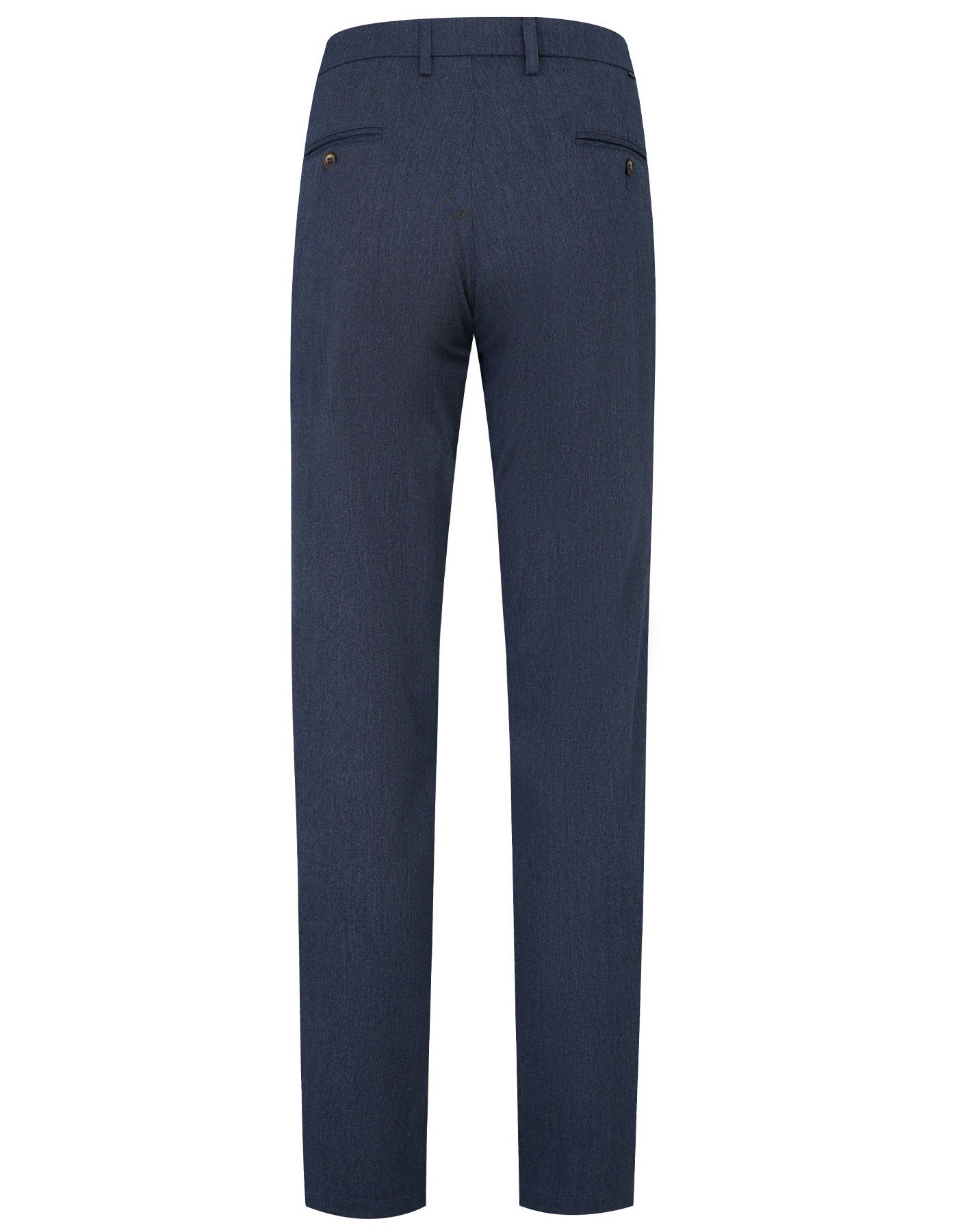 Navy Smart Fit Cotton Trouser FTC2507S-36