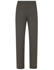 Olive Smart Fit Cotton Trouser FTC2508S-28