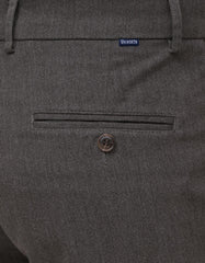 D Grey Classic Fit Cotton Trouser FTC2509C-34