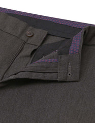 D Grey Smart Fit Cotton Trouser FTC2509S-30