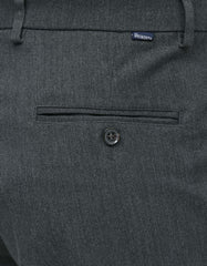 Charcoal Classic Fit Cotton Trouser FTC2511C-34