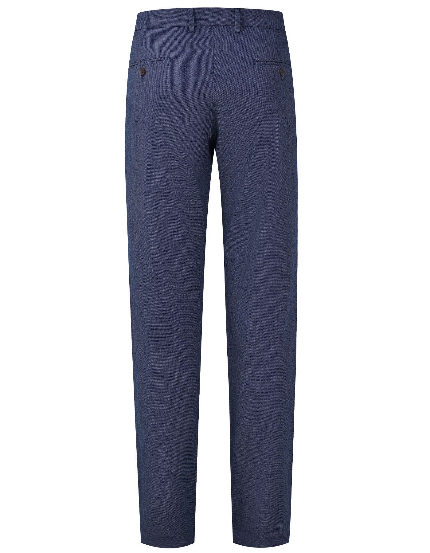 Blue Smart Fit Cotton Trouser FTC2514S-40