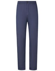 Blue Smart Fit Cotton Trouser FTC2514S-32