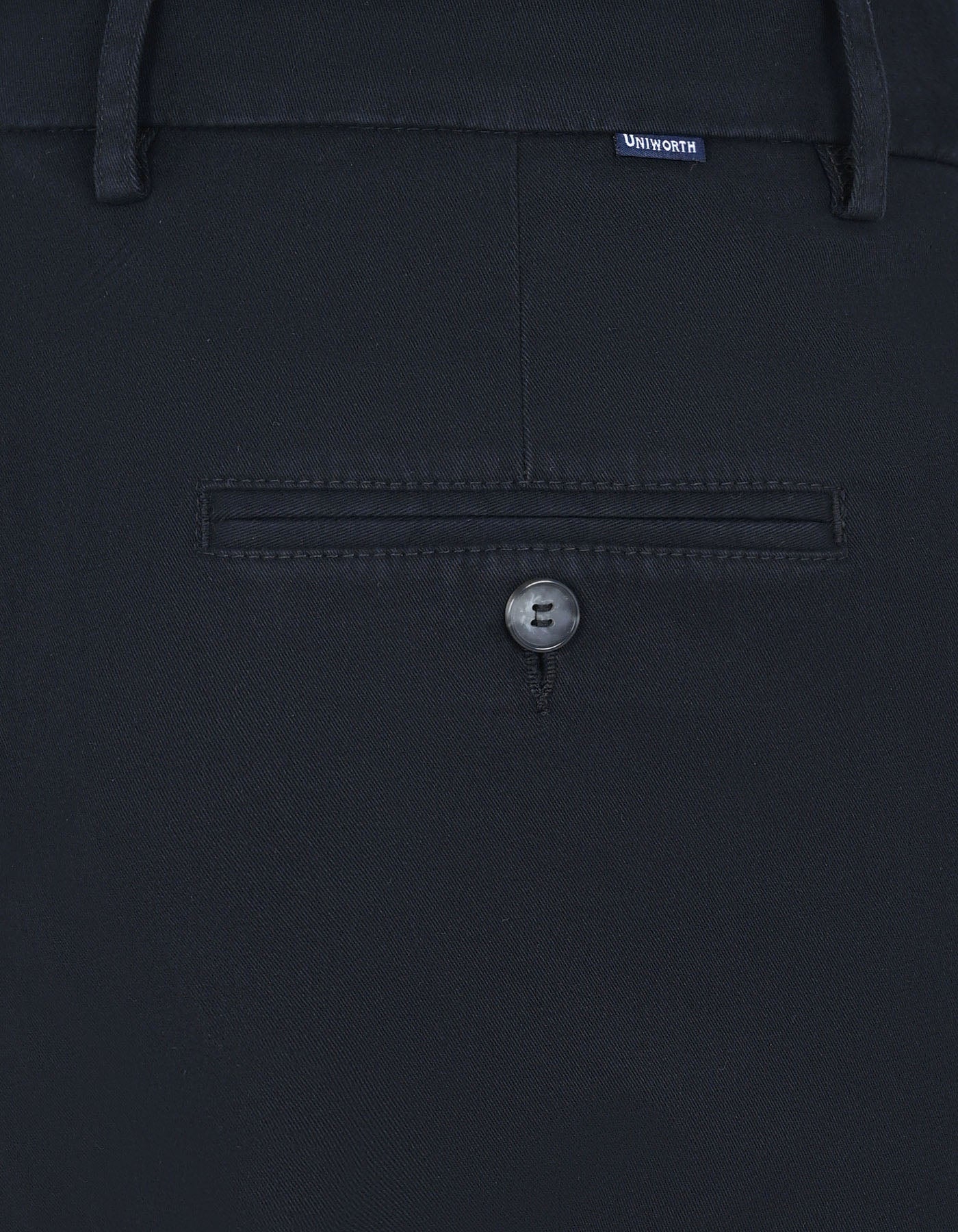 Black Smart Fit Cotton Trouser FTC2516S-36
