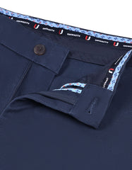 Navy Classic Fit Cotton Trouser FTC2517C-32