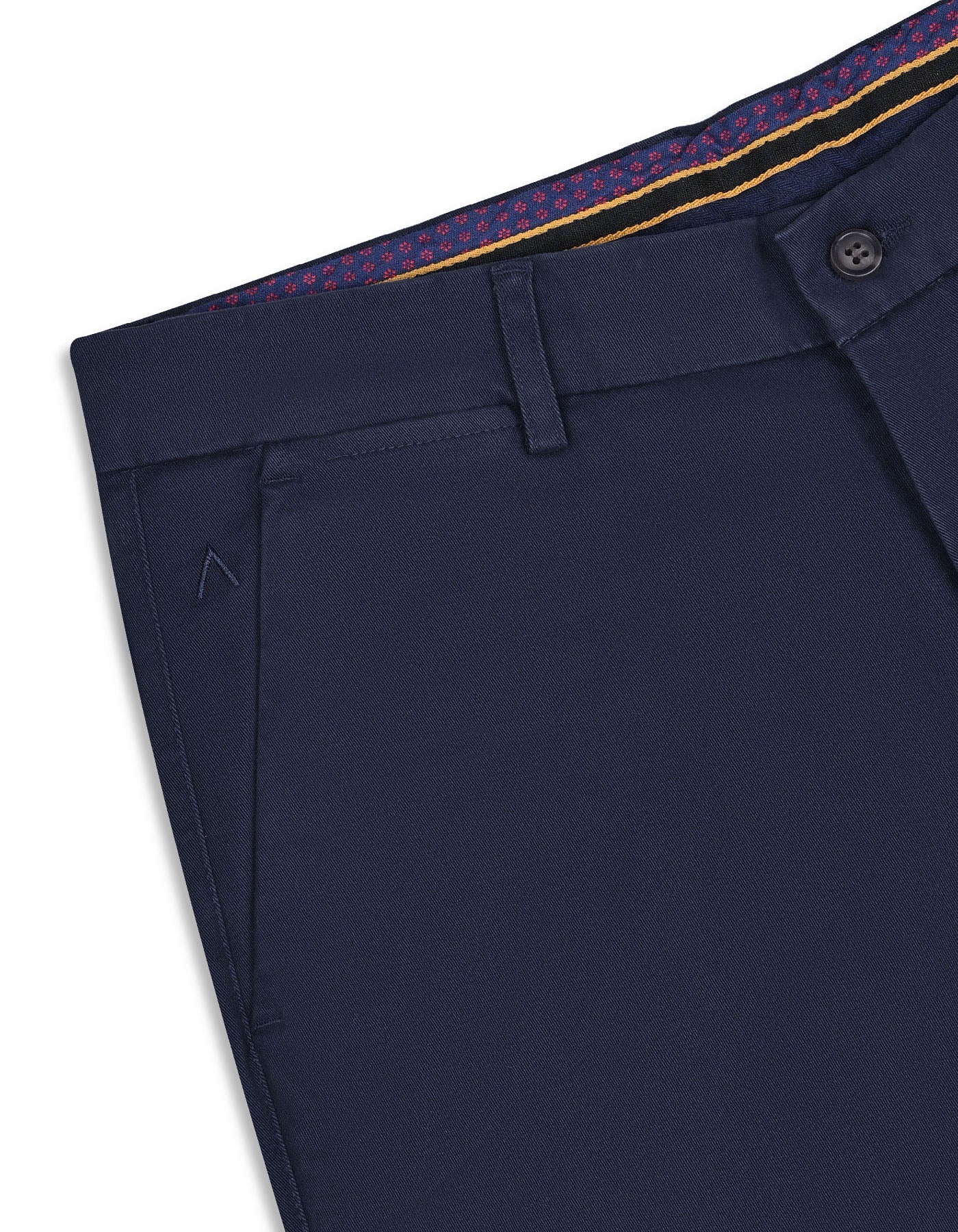 Navy Classic Fit Cotton Trouser FTC2519C-34