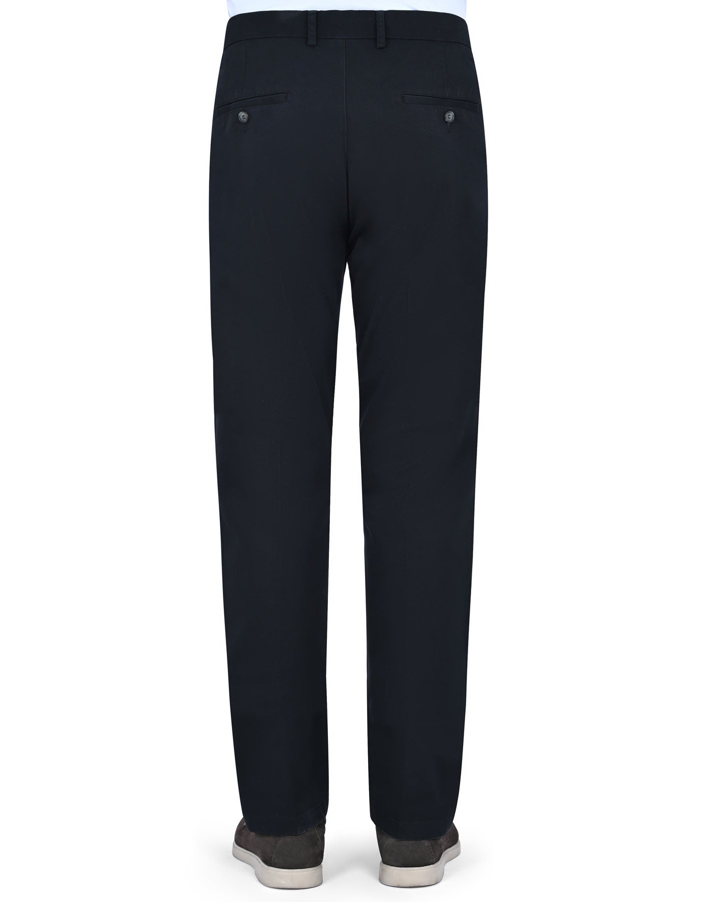 Black Classic Fit Cotton Trouser FTC2521C-38