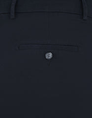 Black Classic Fit Cotton Trouser FTC2521C-36