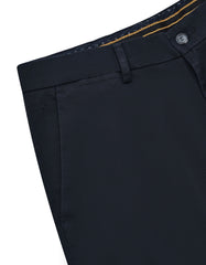 Black Classic Fit Cotton Trouser FTC2521C-34