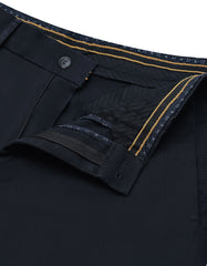 Black Classic Fit Cotton Trouser FTC2521C-32