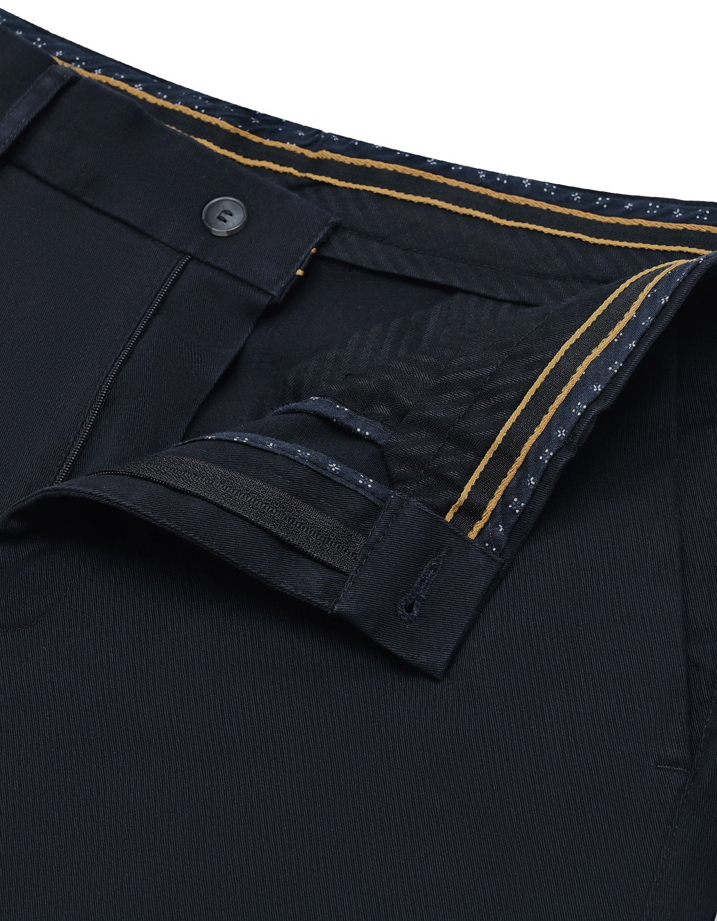 Black Smart Fit Cotton Trouser FTC2521S-32