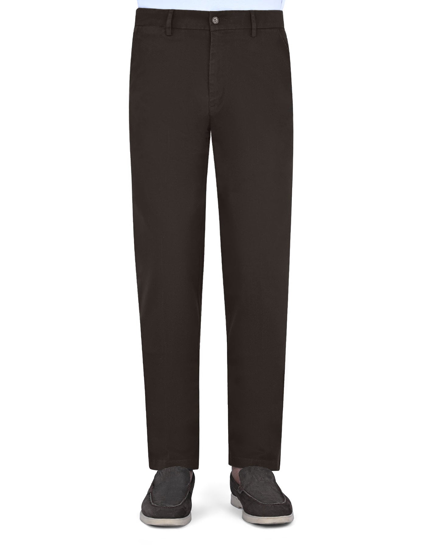 Chocolate Classic Fit Cotton Trouser FTC2527C-30