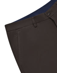Chocolate Smart Fit Cotton Trouser FTC2527S-34