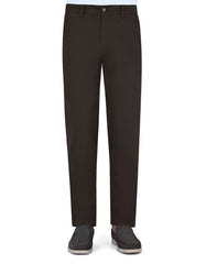 Chocolate Smart Fit Cotton Trouser FTC2527S-30