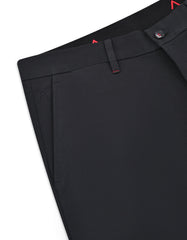 Black Classic Fit Cotton Trouser FTC2535C-34