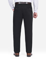 Black Smart Fit Cotton Trouser FTC2535S-38