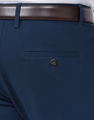 Navy Classic Fit Cotton Trouser FTC2536C-36