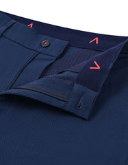 Navy Classic Fit Cotton Trouser FTC2536C-32