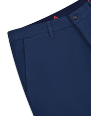 Navy Smart Fit Cotton Trouser FTC2536S-34