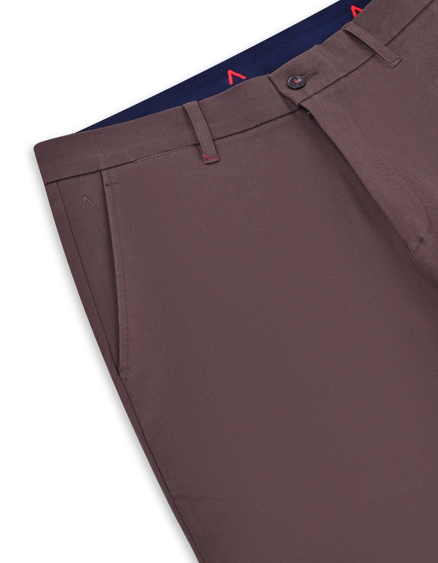 Chocolate Classic Fit Cotton Trouser FTC2537C-34
