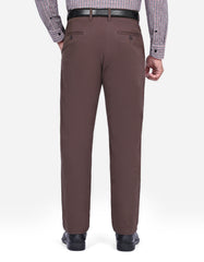 Chocolate Smart Fit Cotton Trouser FTC2537S-38