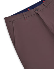 Chocolate Smart Fit Cotton Trouser FTC2537S-34