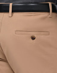 Khaki Classic Fit Cotton Trouser FTC2540C-36