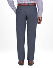 Navy Classic Fit Cotton Trouser FTC2553C-36