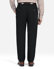 Black Classic Fit Cotton Trouser FTC2554S-38